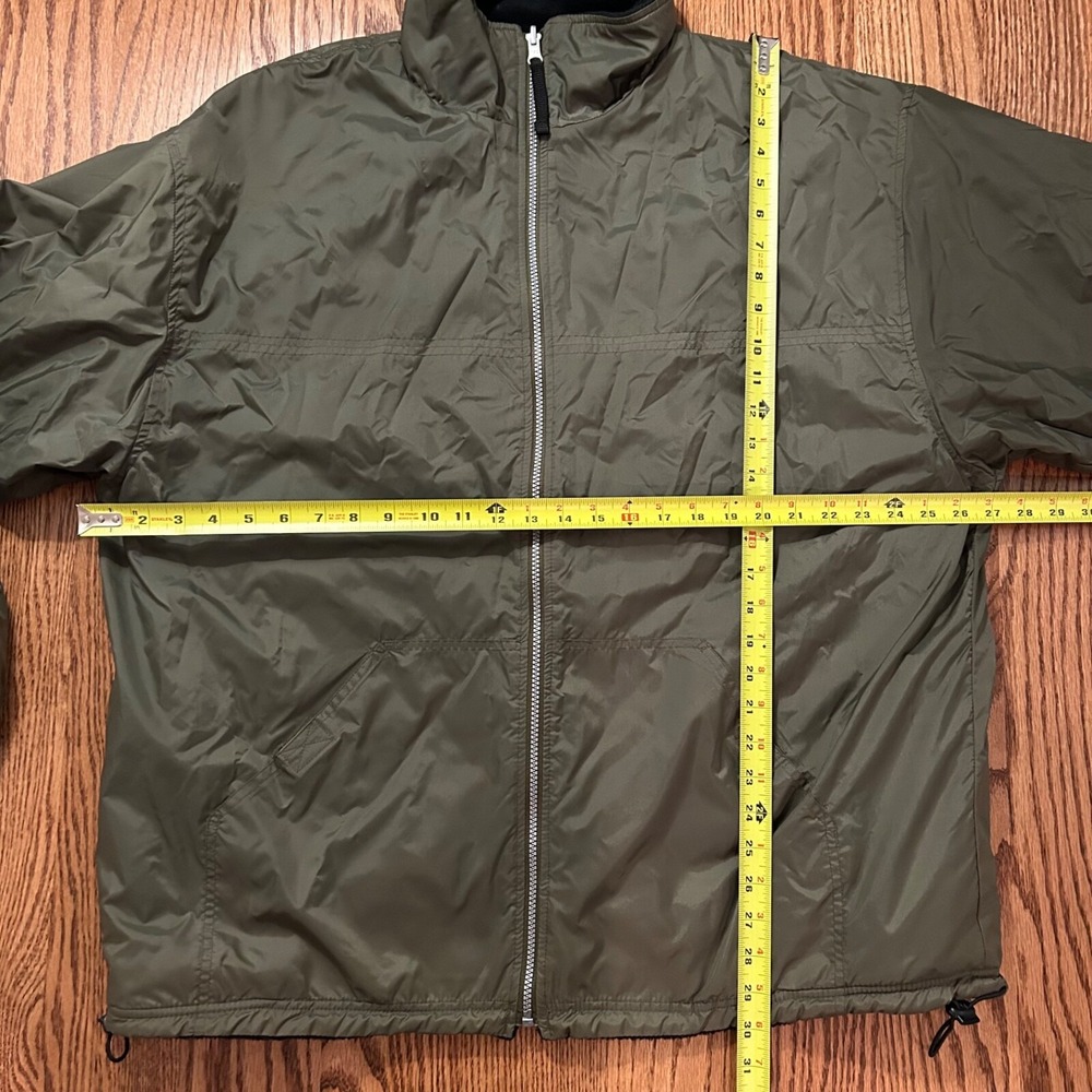 Basic Concept Men's Reversible Jacket Size Xl Oli… - image 6